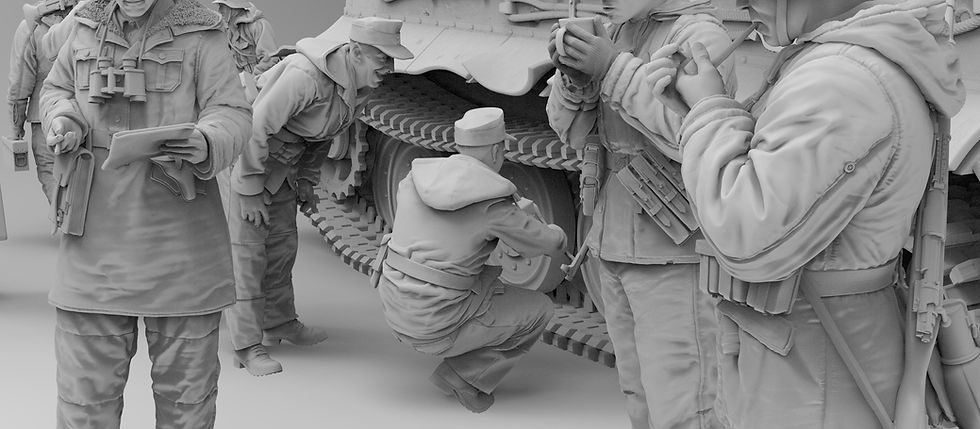 Miniature : Big Set – 3rd SS Panzer Division “Totenkopf” – Front de l’Est, Hiver 1943-44