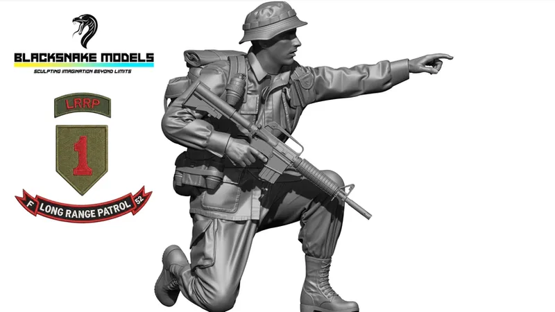 [LRRP-01] Chef D'Equipe "Top-Dog"  LRRP 1st Infantry Division "Big Red One"
