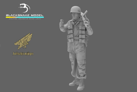 11 Fallschirmjäger Fumée et acier