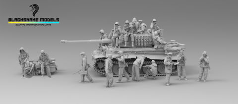 Grand ensemble – 3rd SS Panzer Division “Totenkopf” – Front de l’Est, Hiver 1943-44