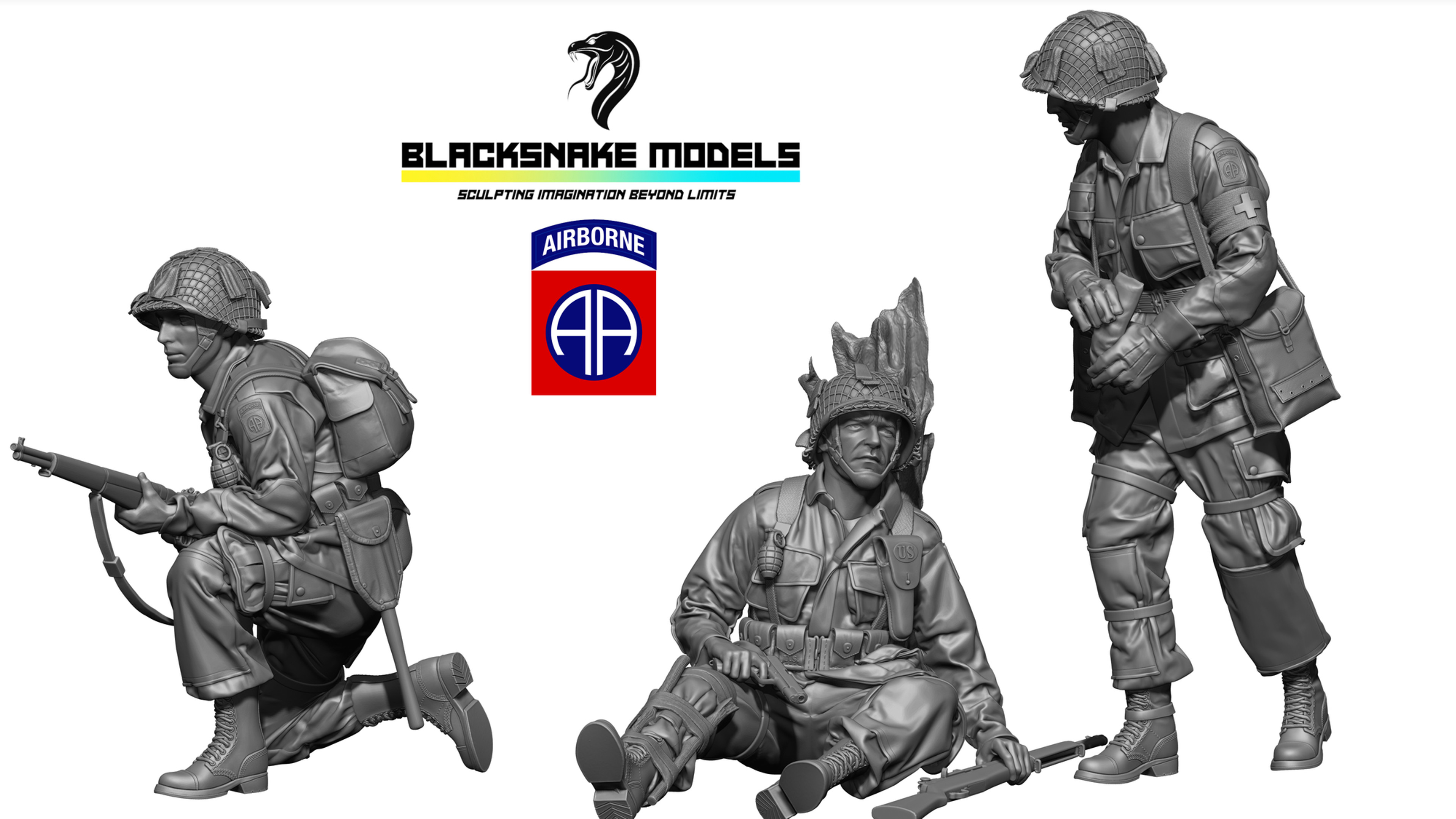 82nd AIRBORNE – ANNIVERSARY PACK BLACKSNAKE MODEL