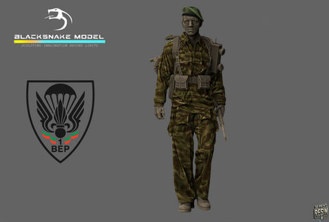Parachutiste du 1er BEP Chef de Groupe
