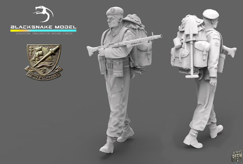 Mitrailleur MG 34 Commando Kieffer