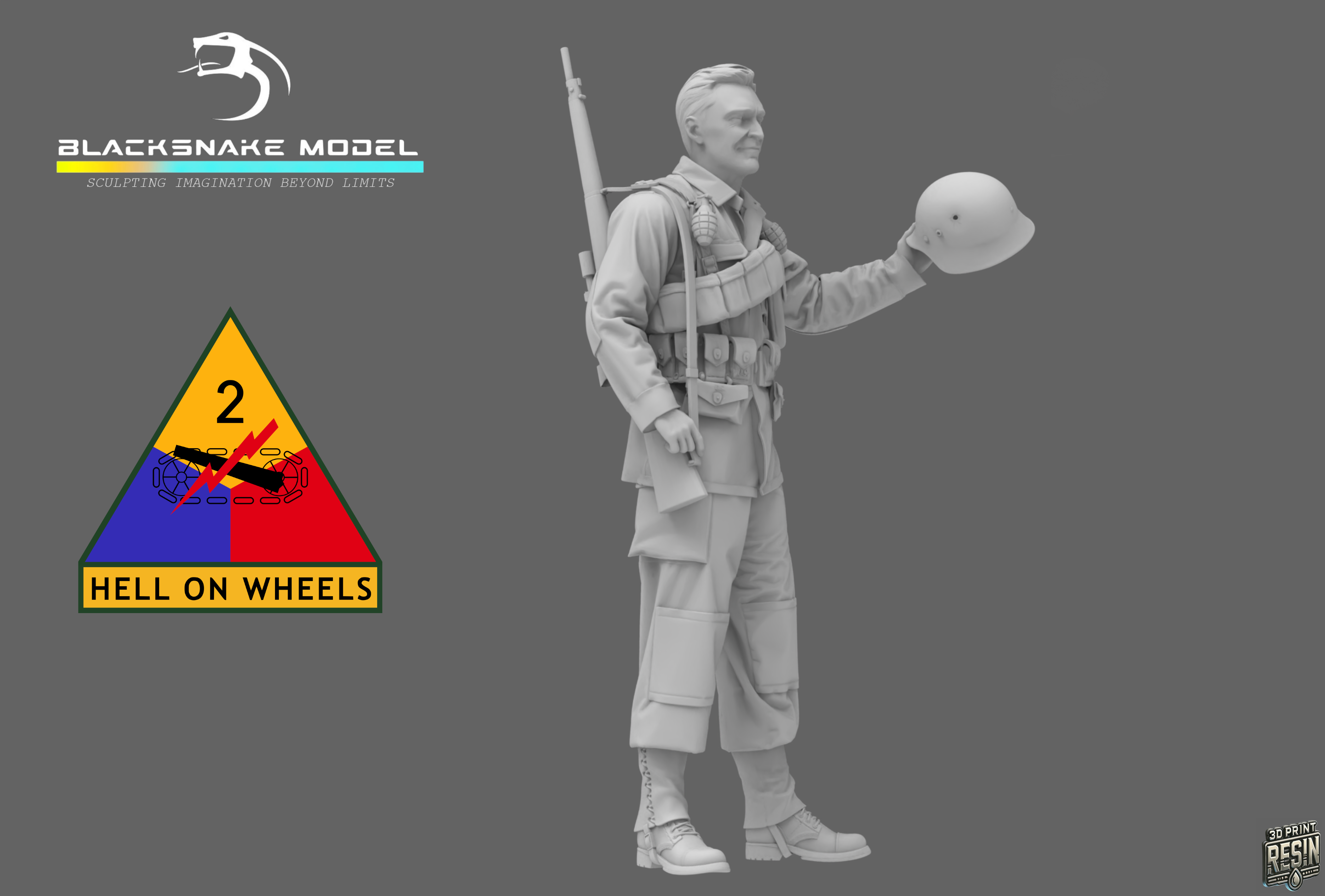 Infanterie de la 2nd Armored Division Tireur d’élite