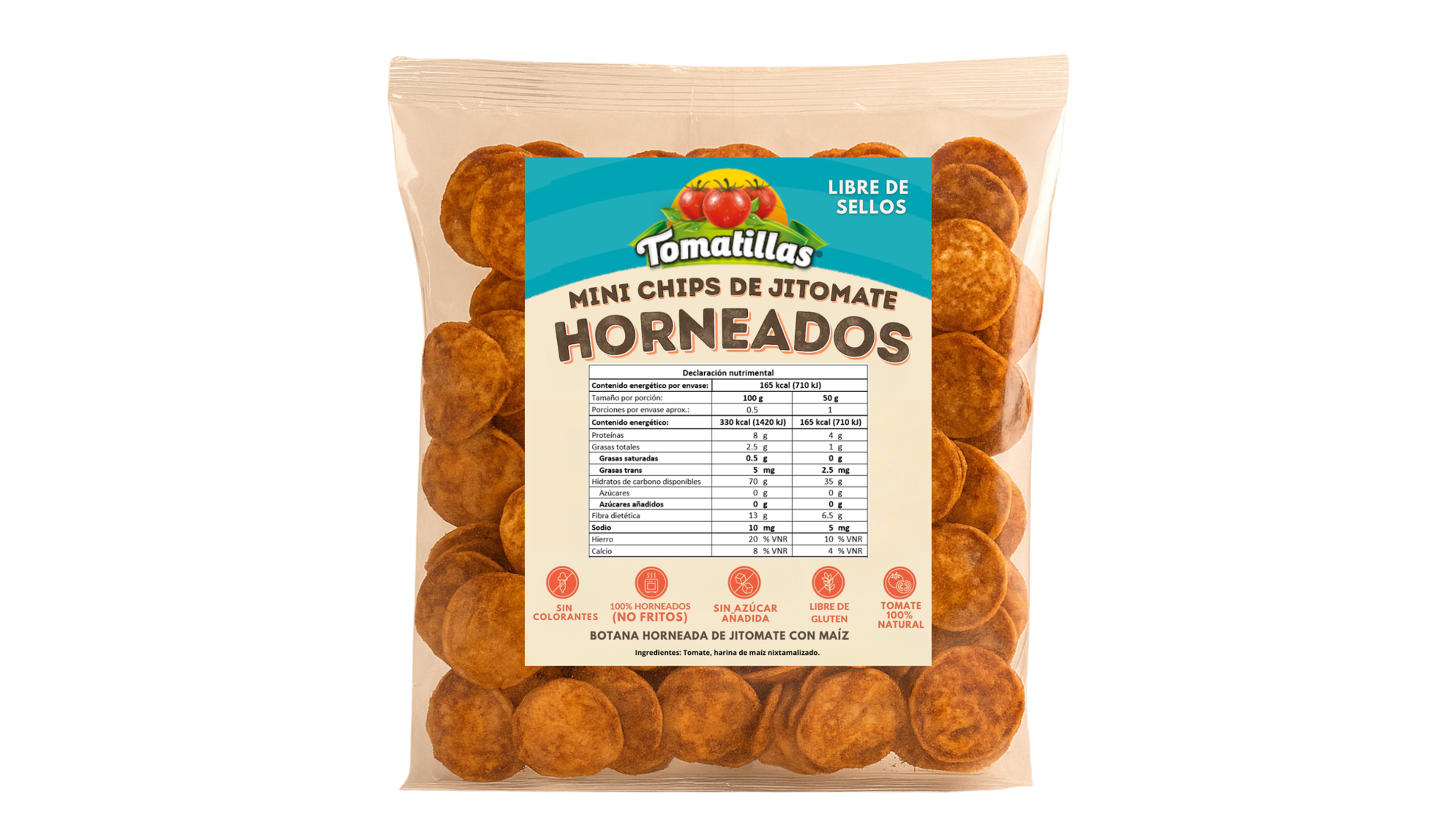 Mini chips HORNEADOS Sabor Original 180 gr