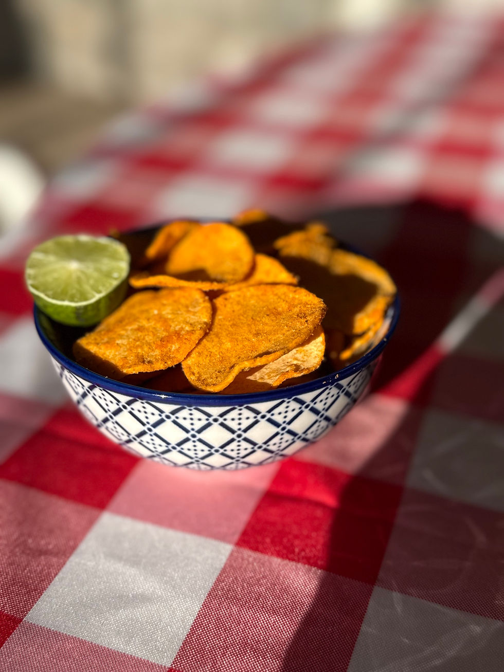 Miniatura: Mini chips HORNEADOS Salsas negras sin colorantes 180 gr