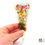 Thumbnail: Rainbow flowers pot plant stake, house plant stick, pot decoration