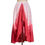 サムネイル： Gradation cotton skirt Red