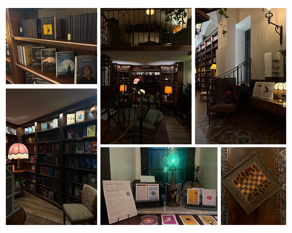 Foto della libreria Gatsby Books.