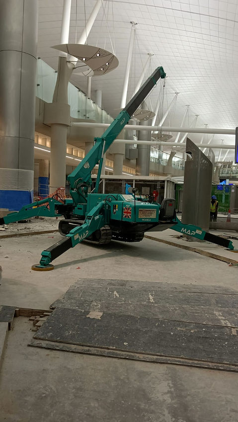 Spider crane Dubai