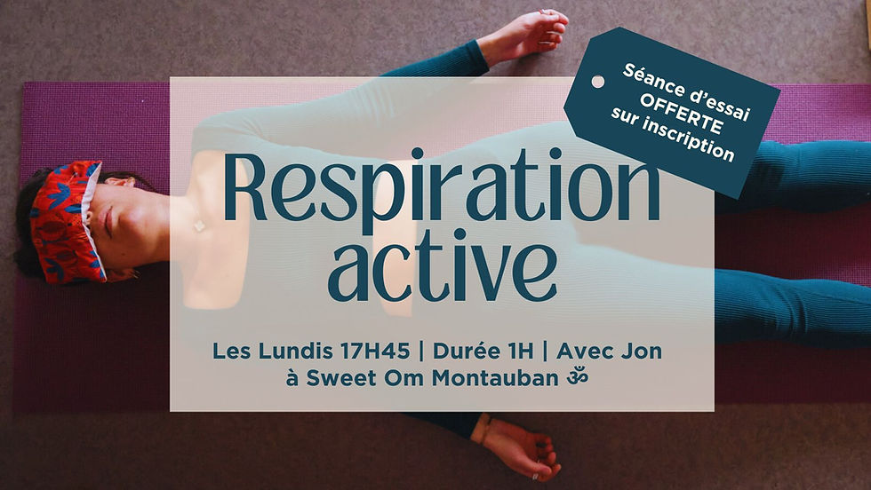Respiration active (séance offerte)