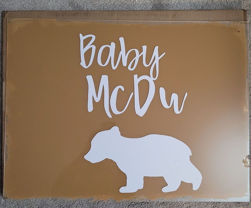Thumbnail: Custom 18" x 24" Acrylic Sign
