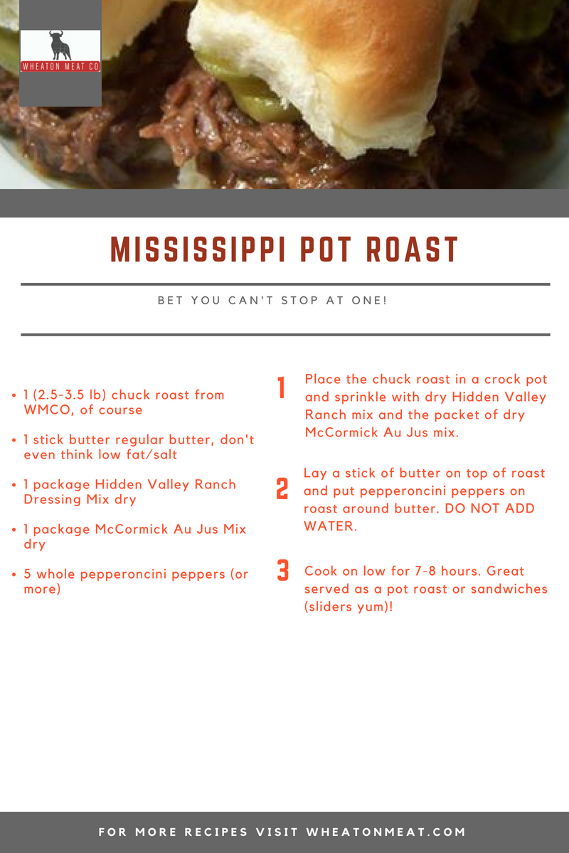 MISSISSIPPI POT ROAST