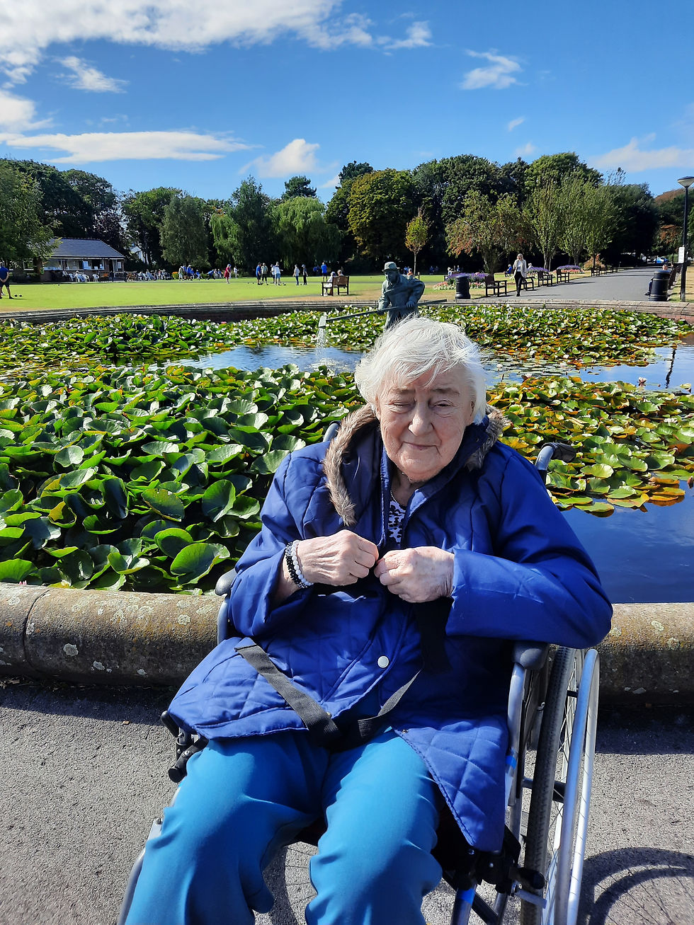 A Lovely Day Out at Lowther Gardens for Lytham Court Residents