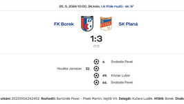 Borek na Planou nestačil