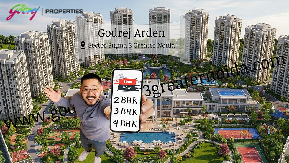 Godrej Arden project Sigma 3 Greater Noida