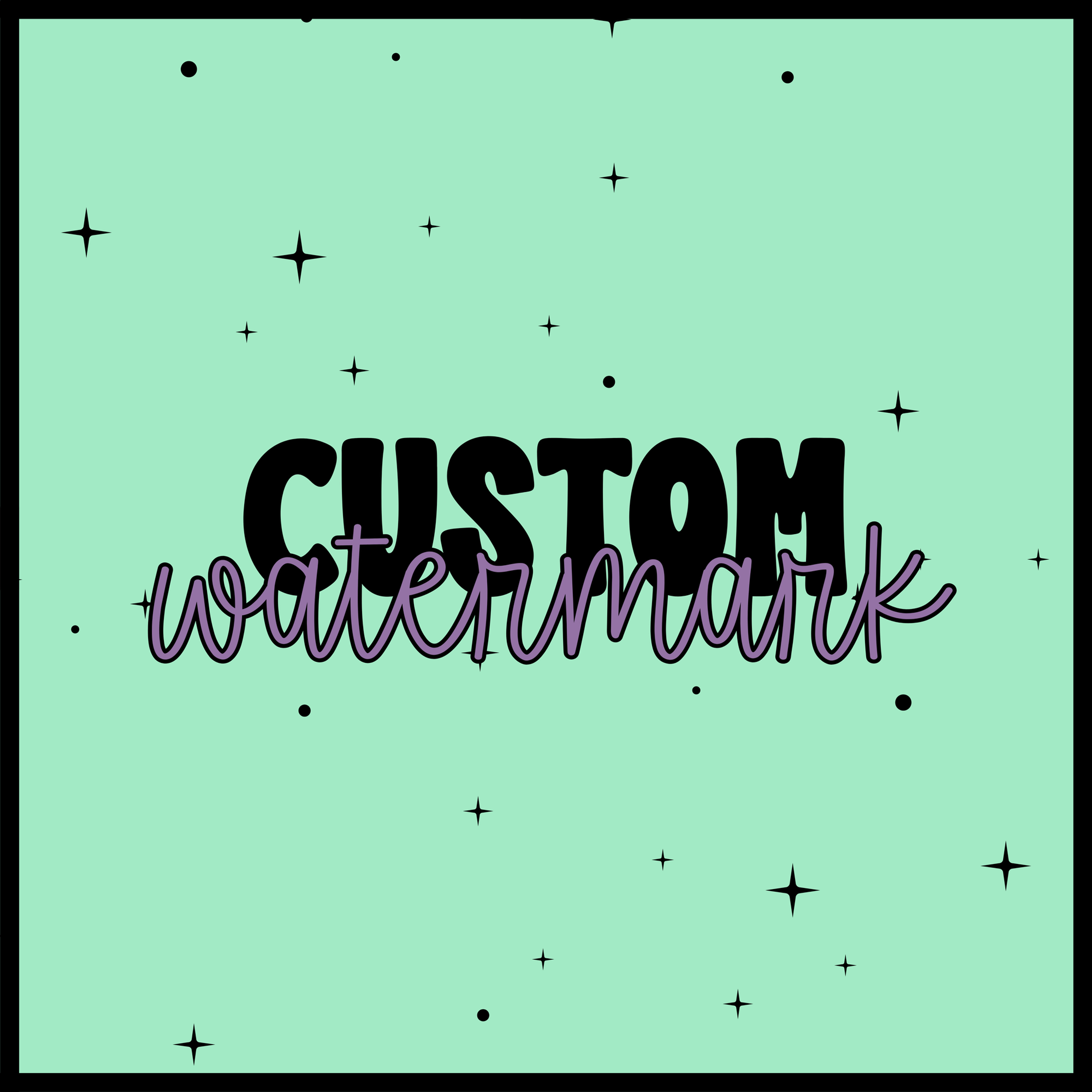 Custom Watermark