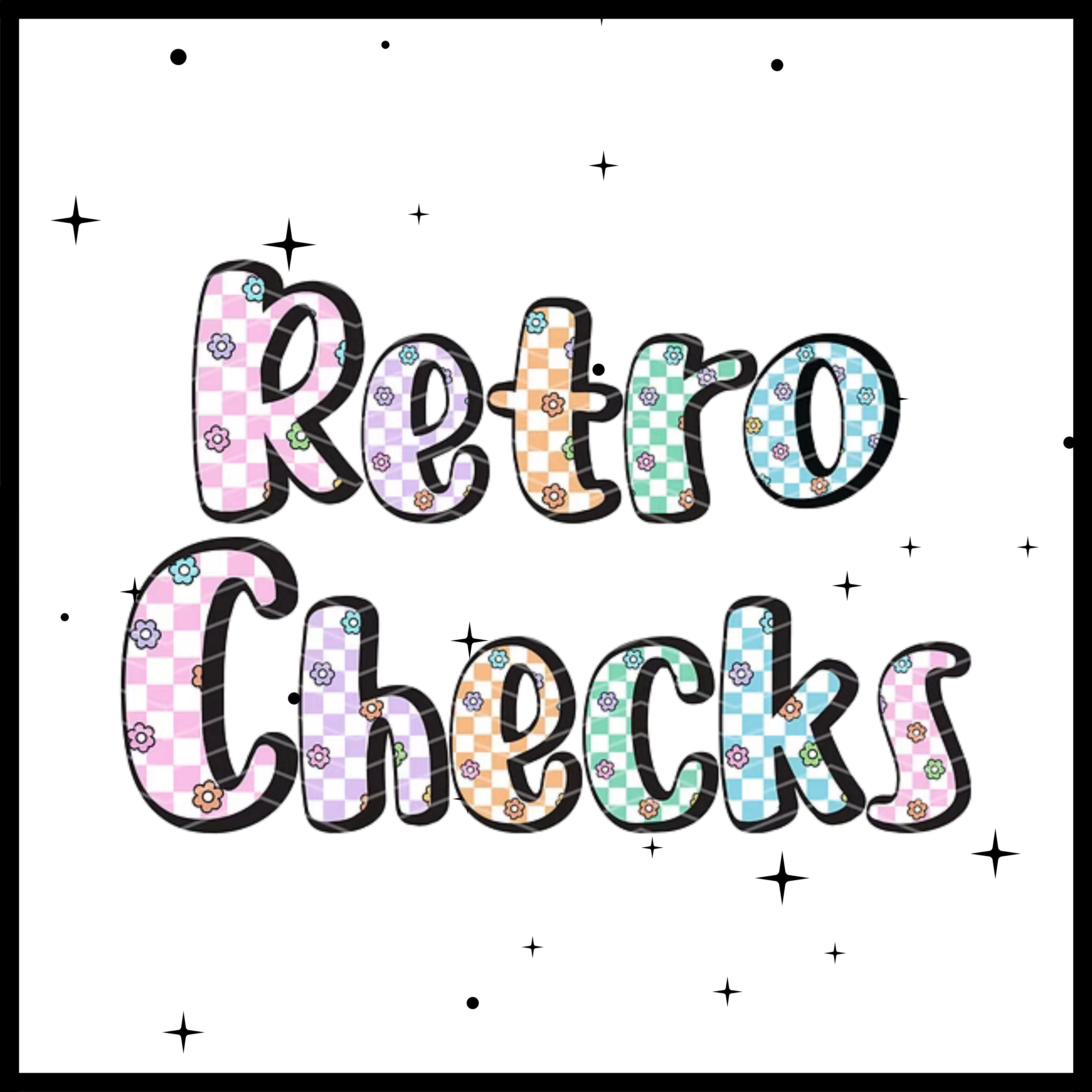Retro Checks Alpha Set