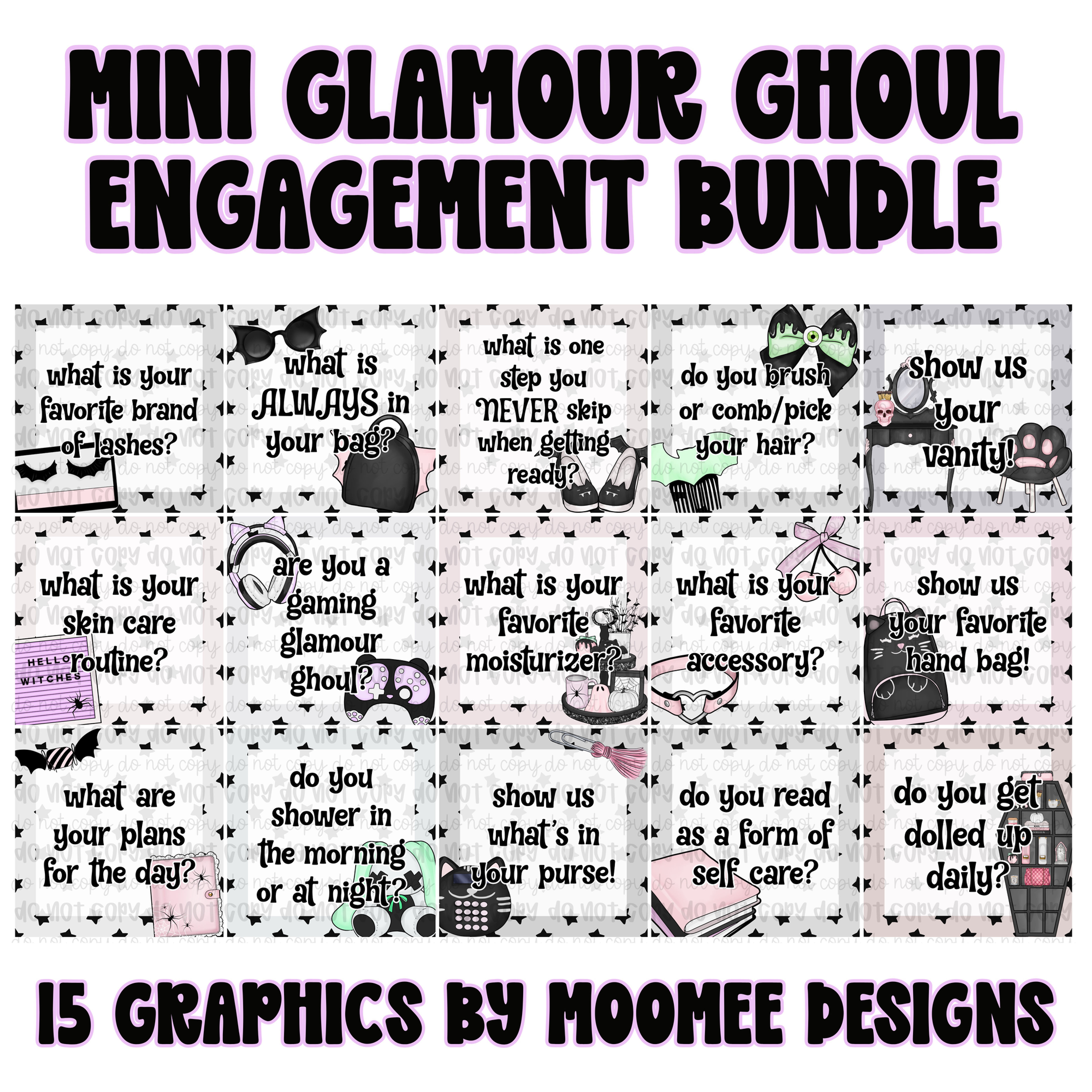 Mini Glamour Ghoul Engagement Bundle