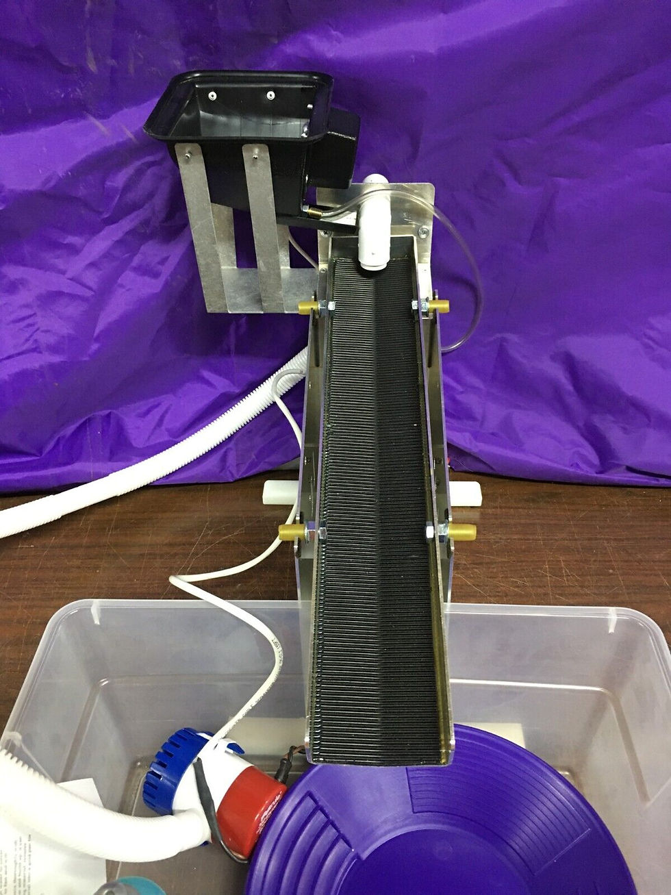 Thumbnail: Martin LIL Gold Trap Fine Vibrating Concentrator Sluice 20 to 600 Mesh