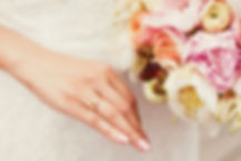 美しい結婚式のブーケ