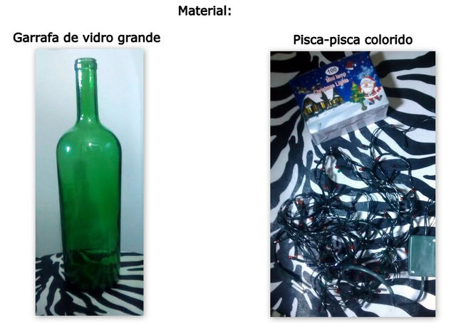 Faça Você Mesma: Luminária de Garrafa