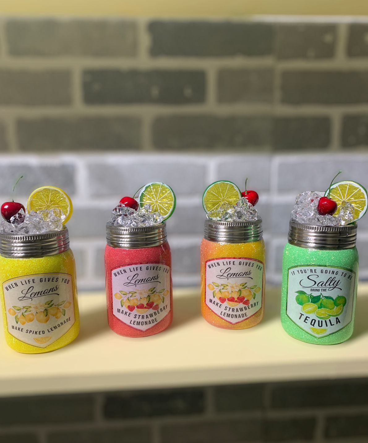 Mason Jar Tumbler 12 oz