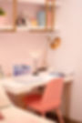 Study table pink