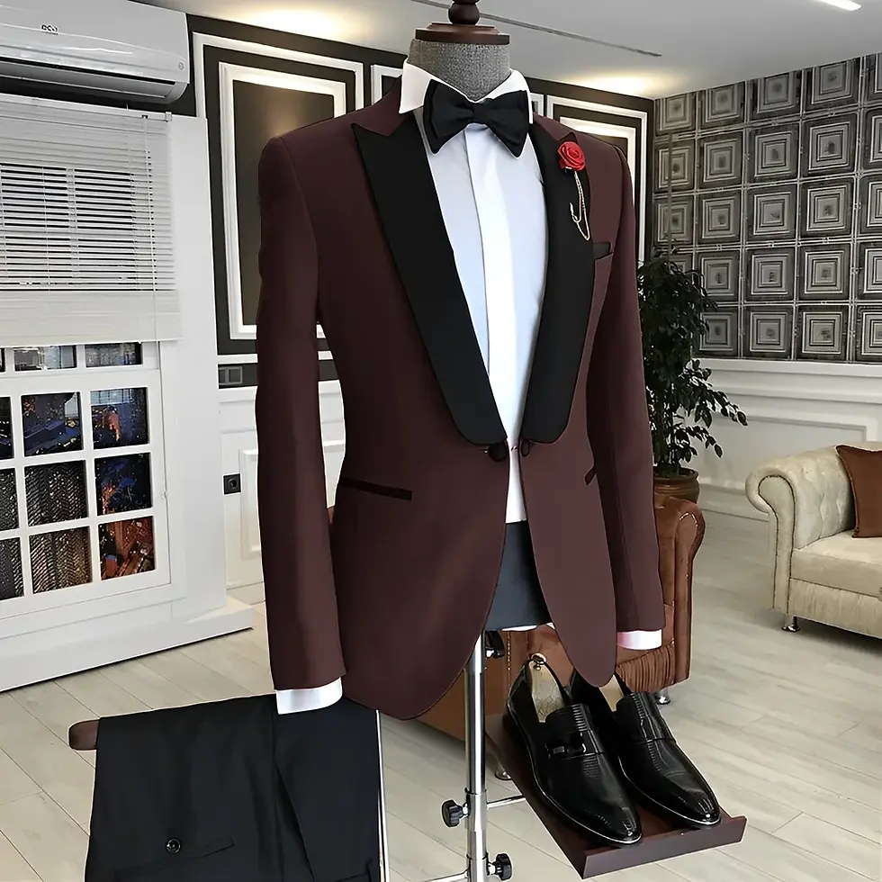 Miniature : Classic Men's Wedding Tuxedo 2 Piece Set L