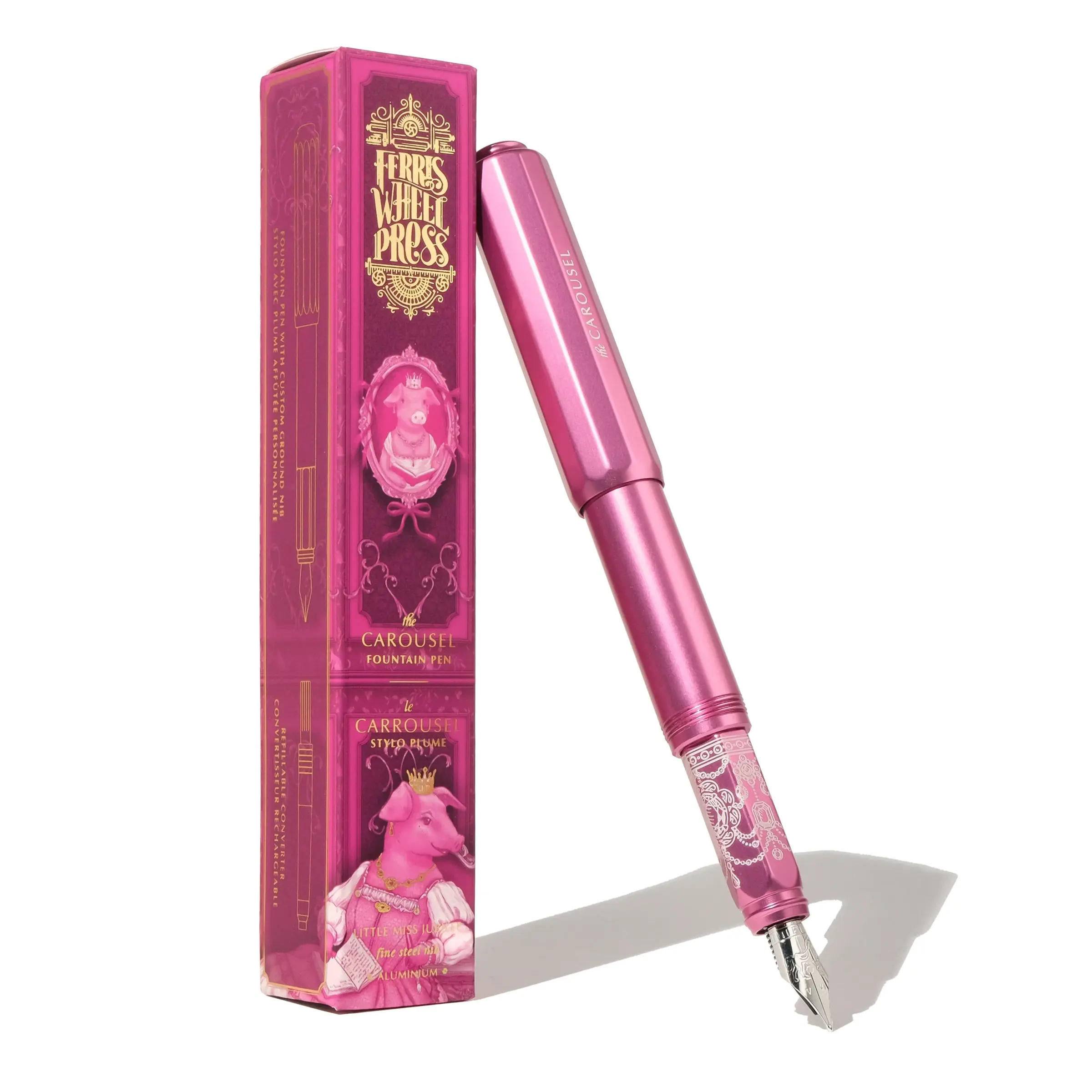 Aluminum Carousel Pen| Little Miss Jubilee