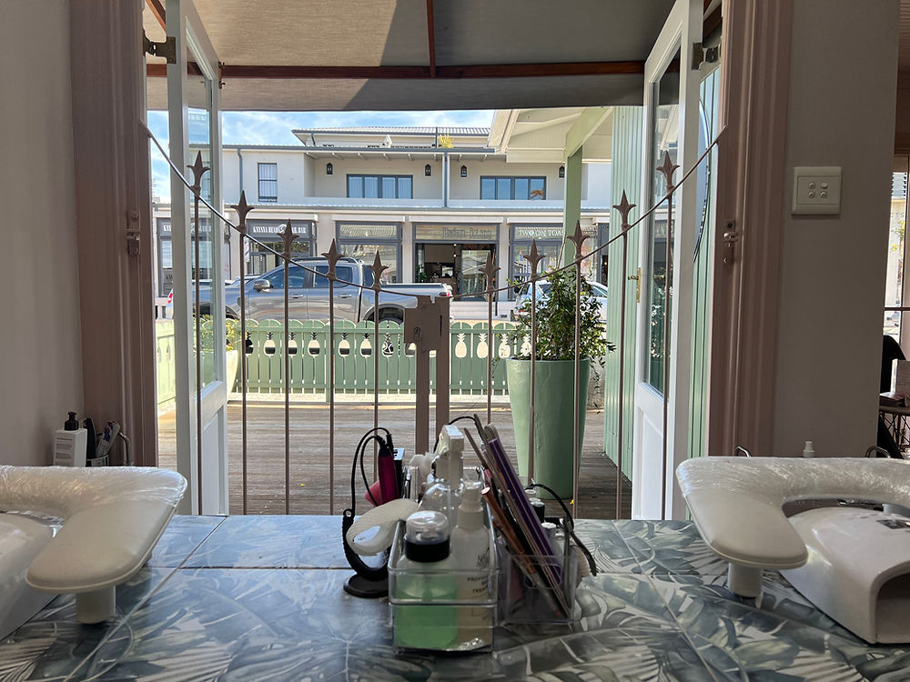 street view from nail station