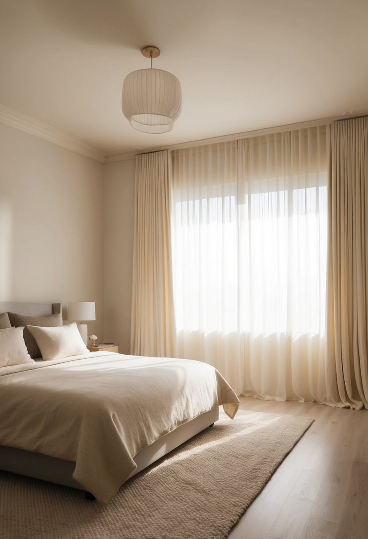 Gorden mewah untuk kamar tidur