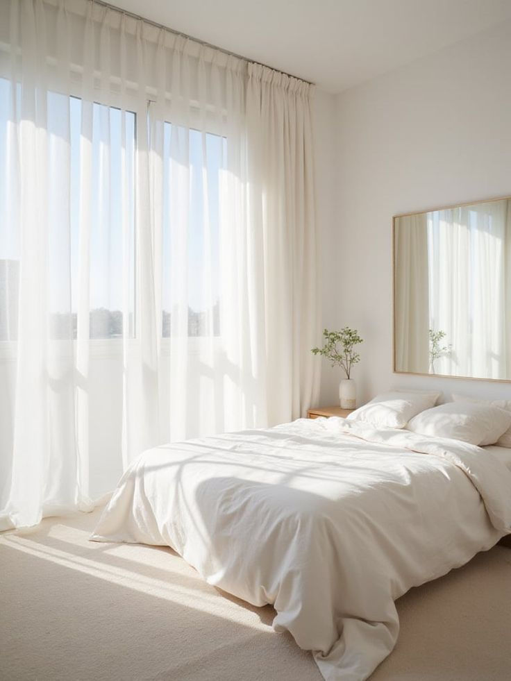 Gorden sheer untuk kamar tidur