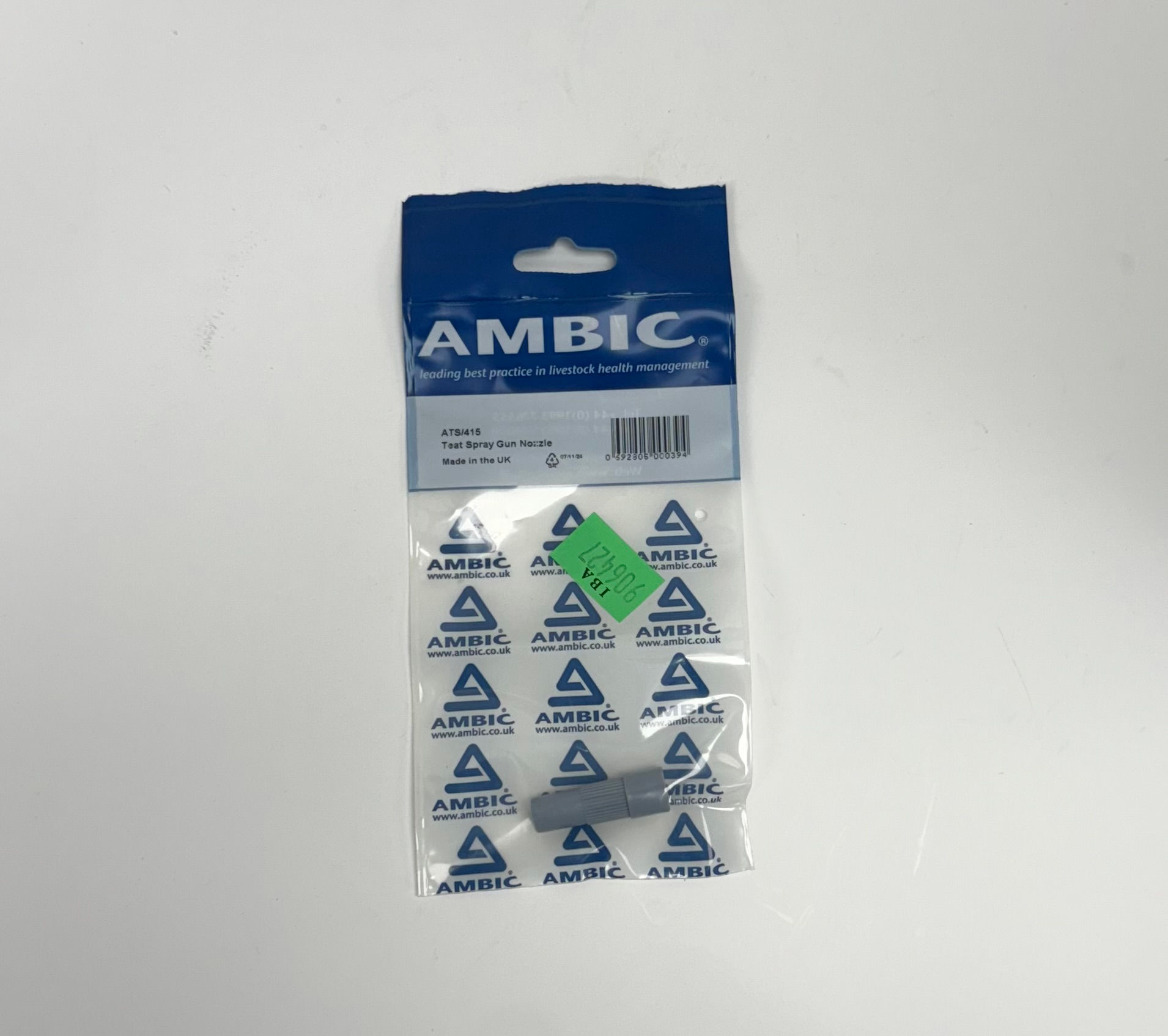 NOZZLE F/TEAT SPRAY GUN