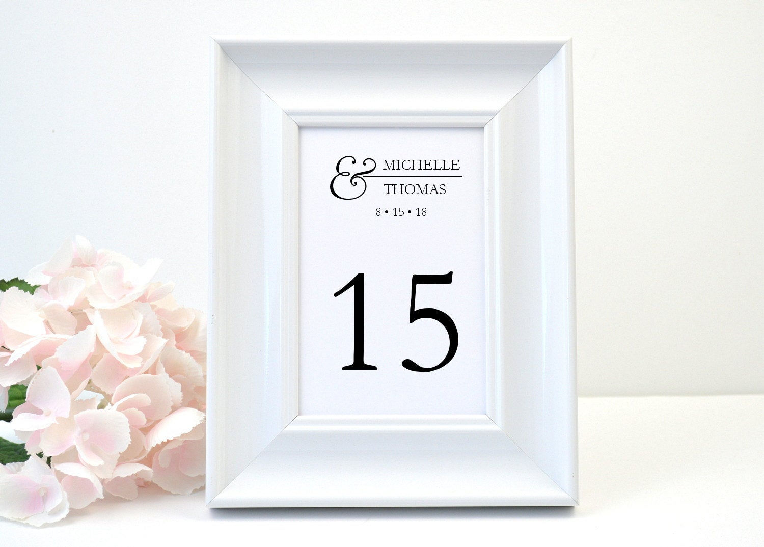 Celebrate Table Numbers