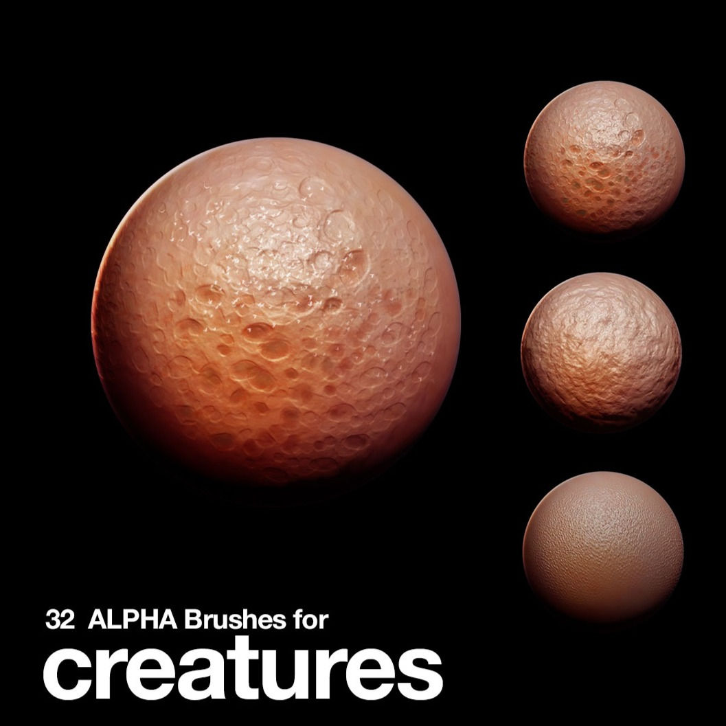 Alpha Brushes for Creatures