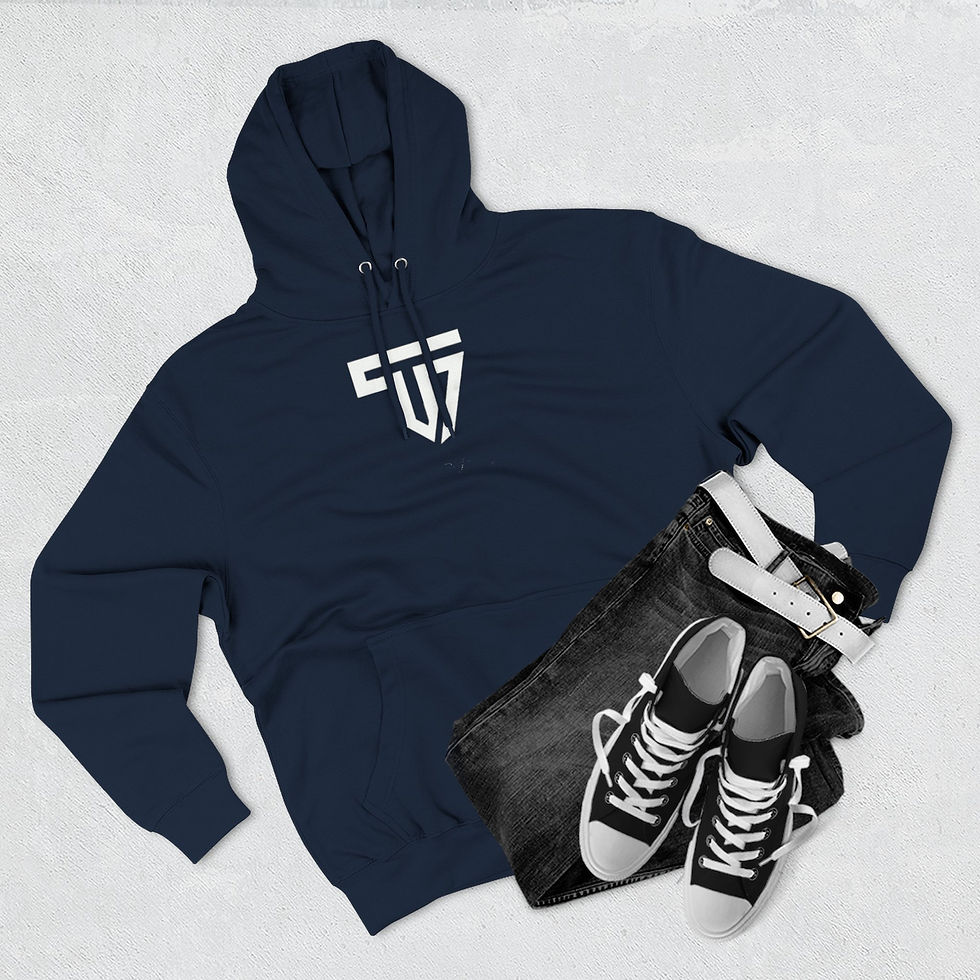 Thumbnail: Stylish Fleece Hoodie for Cozy Comfort, Unisex Hoodie