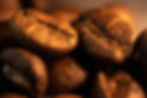 Macro coffee Beans