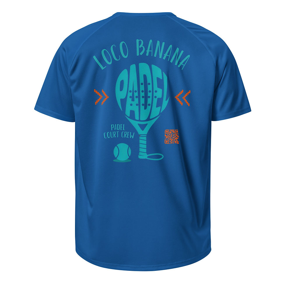 Miniaturbild: Padel Court Crew - Sports Jersey Turquoise