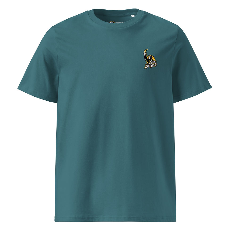 Thumbnail: T-Shirt, dunkelgrünes, kleines Elefanten-Motiv