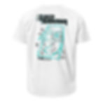 Padel T-Shirt weiss Vorderseite Loco Banana Padel Tactics