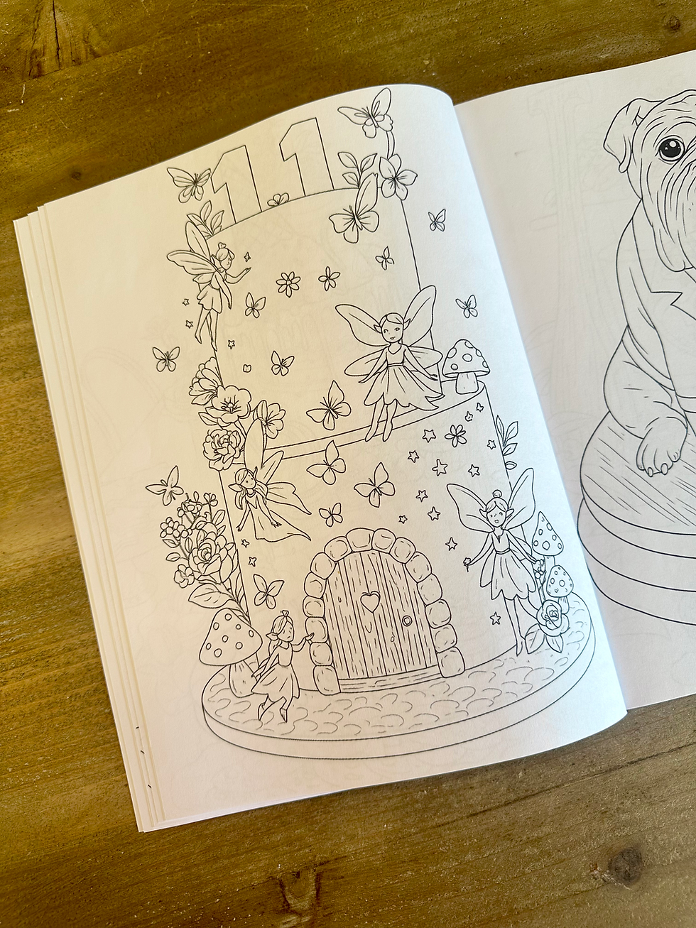 Thumbnail: Sweet Stirrings Cakes Coloring Book