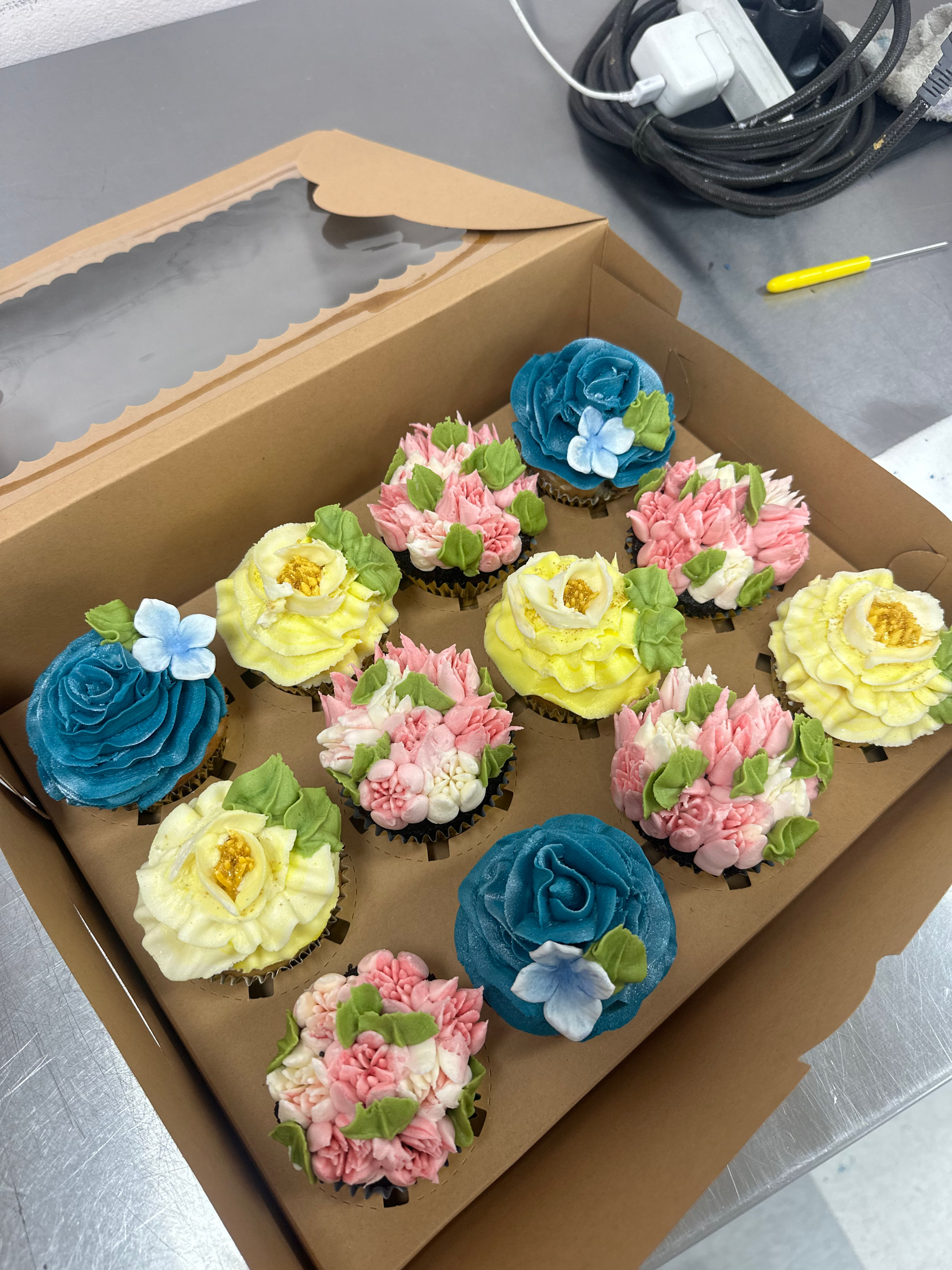 Flower Cupcakes