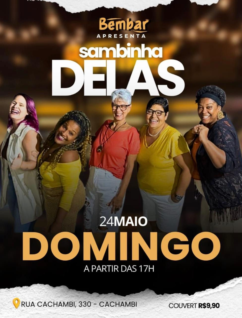 Roda de samba do Sambinha Delas