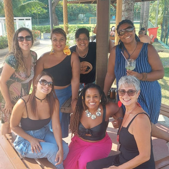 Vanessa Reis com o Sambinha Delas.