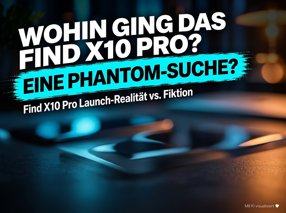 Symbolische generische KI-Visualisierung ohne abgebildete Markenprodukte: OPPO Find X10 Pro: Gibt es das Modell überhaupt? Aktueller Stand nach dem Launch