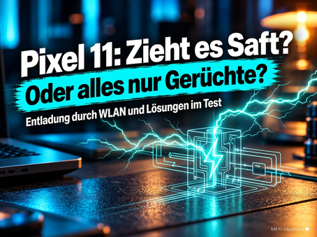 Frei gestaltete generische KI-Illustration: Pixel 11: WLAN zieht Akku leer? Ursachen und mögliche Lösungen