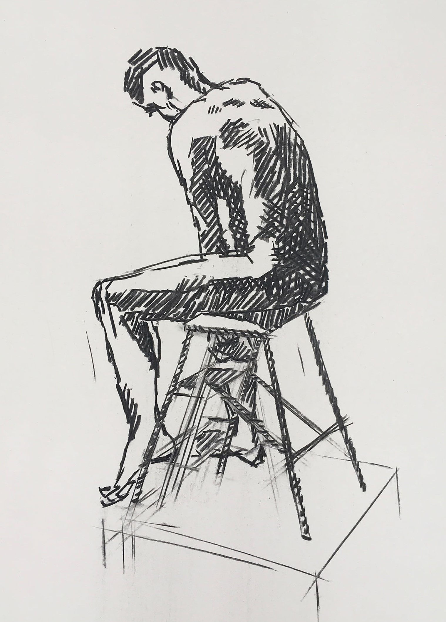 Ross by Christopher Stephen Shaw - Greeting Card