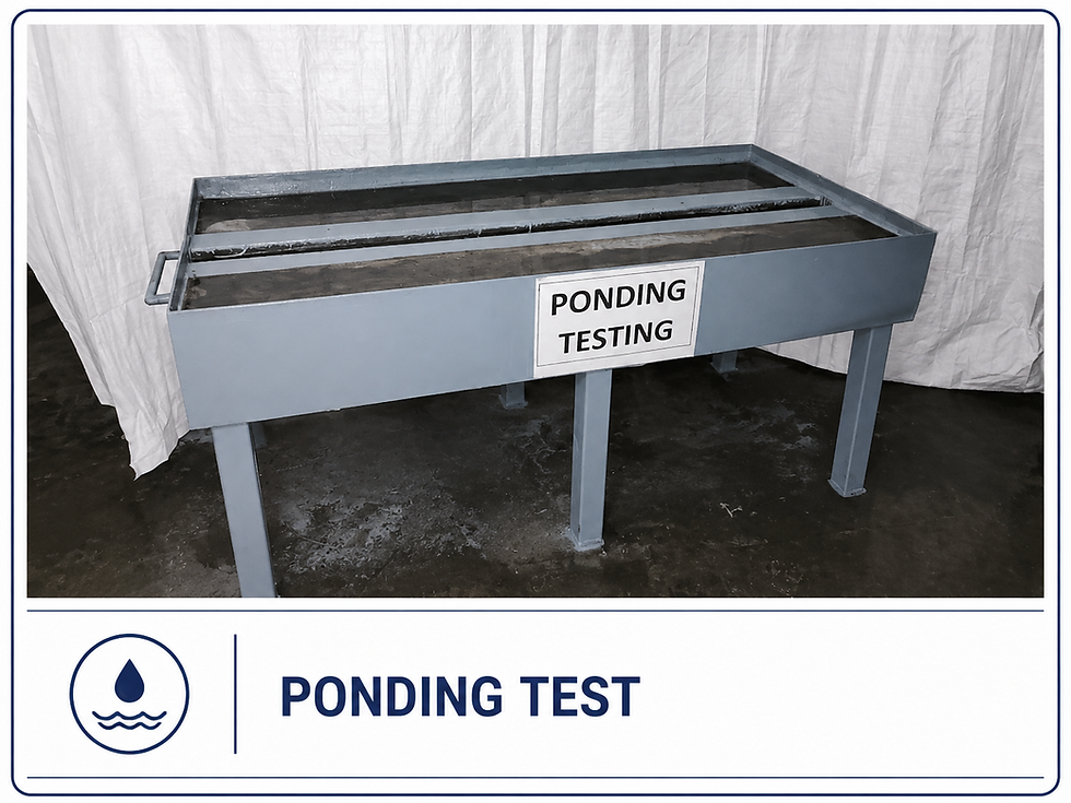 Ponding Test