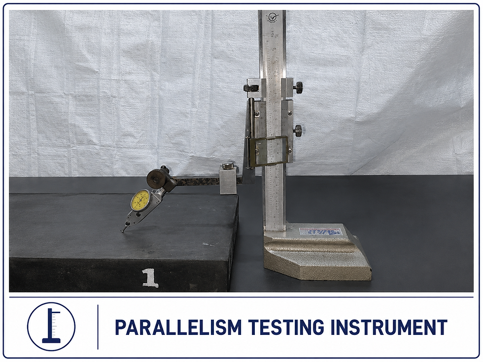 Parallelism Testing Instrument